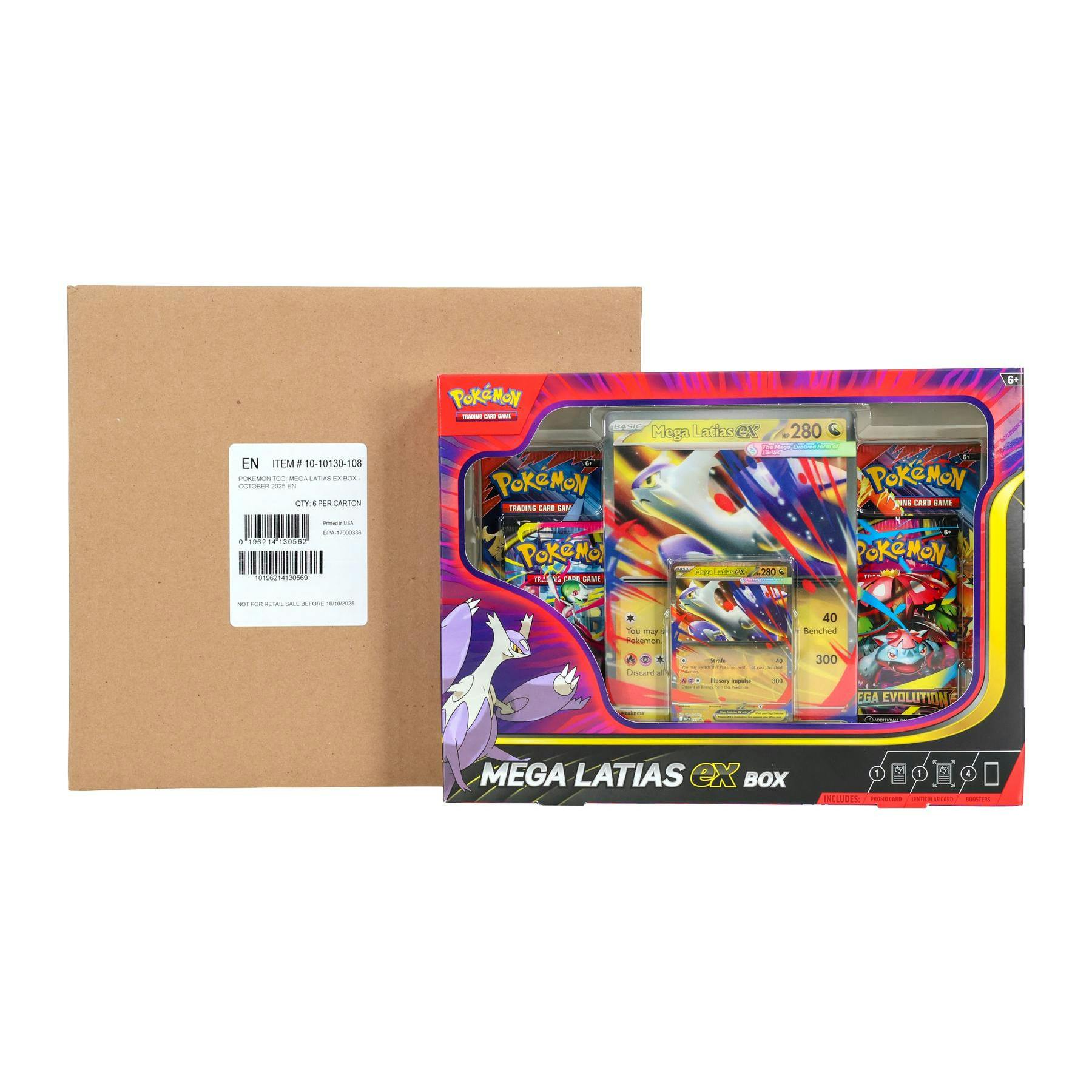 Pokemon Mega Latias ex 6-Box Case