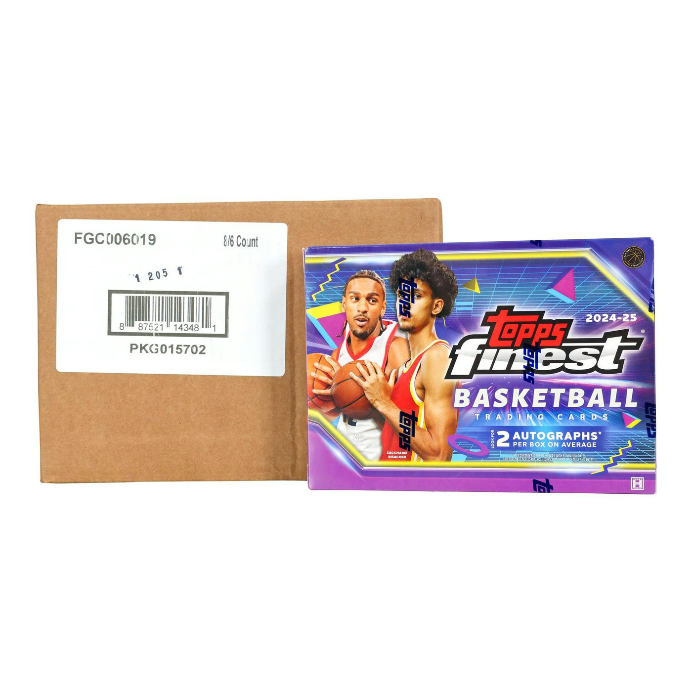 2024/25 Topps Finest Basketball Hobby 8-Box Case