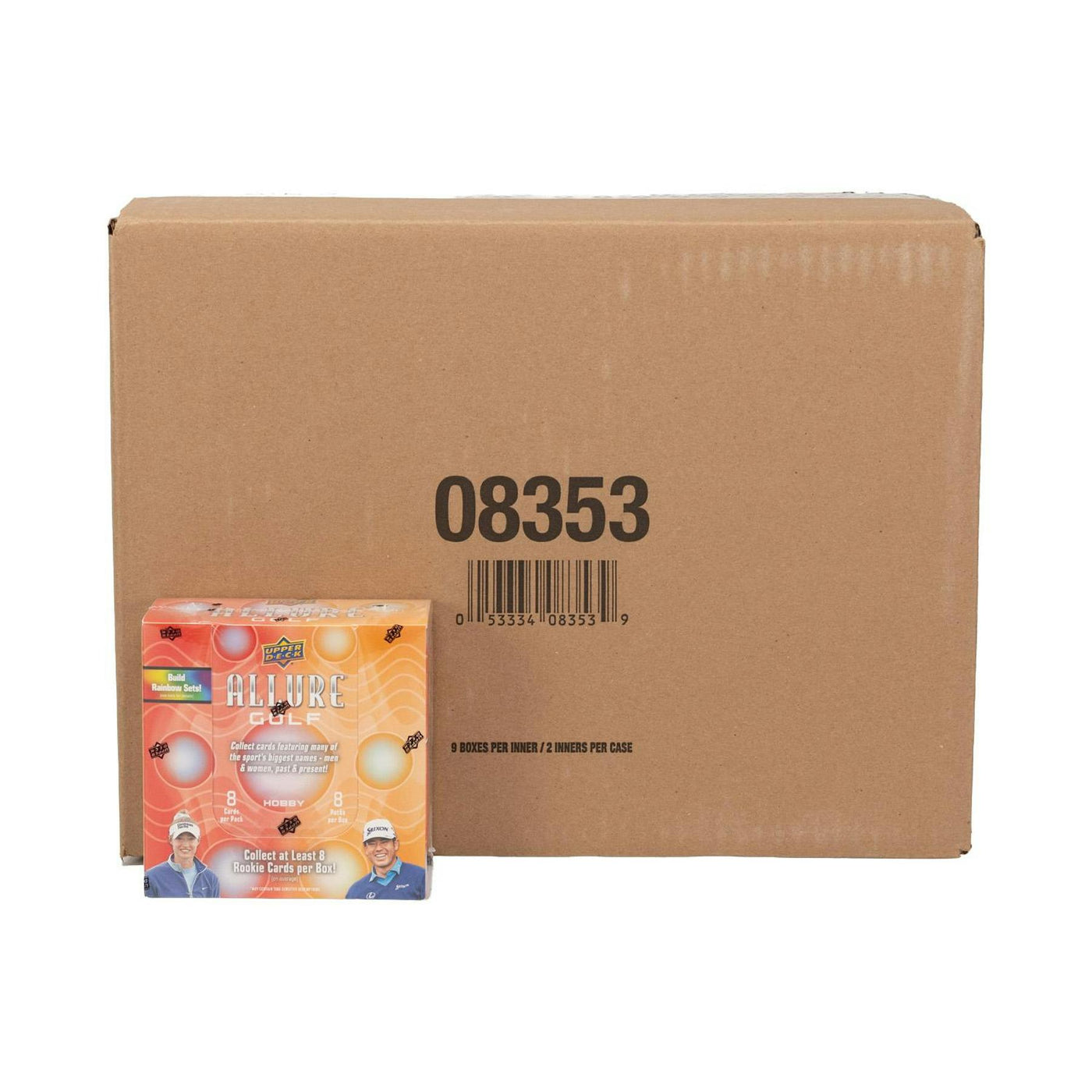 2026 Upper Deck Allure Golf Hobby 18-Box Case