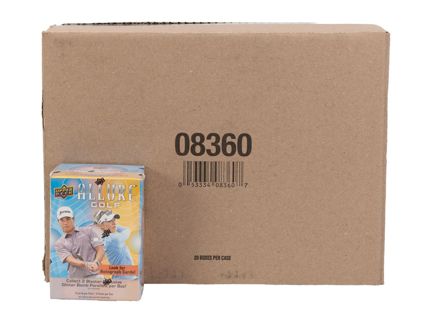 2026 Upper Deck Allure Golf Blaster 20-Box Case
