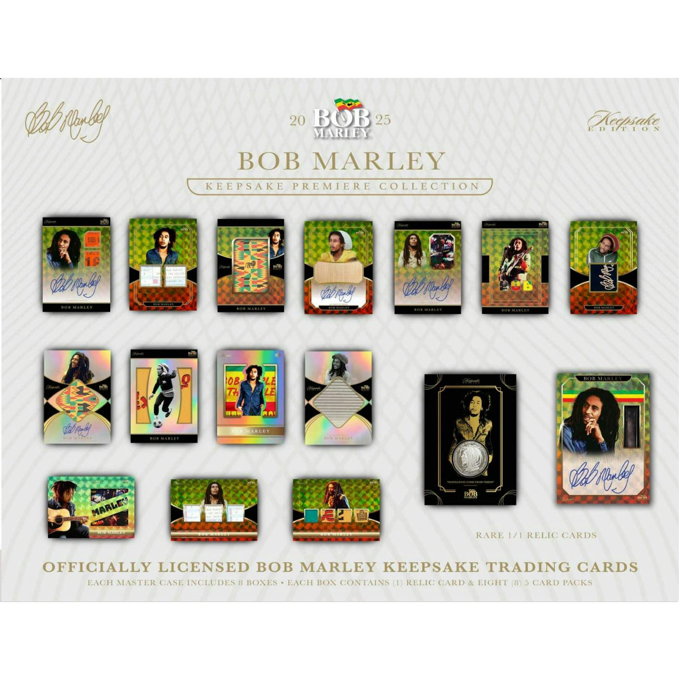 2025 Keepsake Bob Marley Keepsake Premier Hobby 8-Box Case