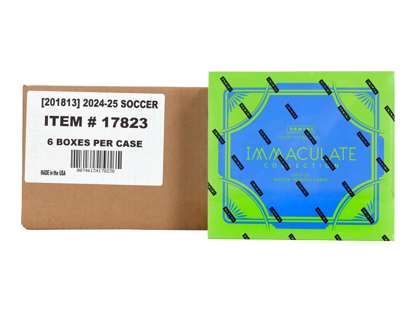 2024/25 Panini Immaculate Soccer Hobby 6-Box Case