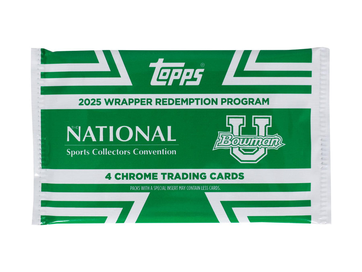2025 Topps Bowman U Football National Sports Convention Silver Pack