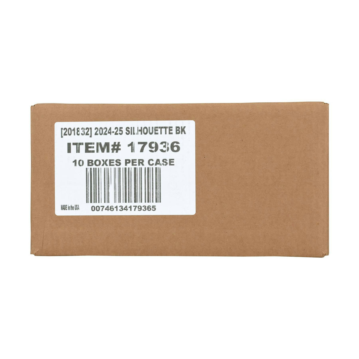 2024/25 Panini Silhouette Basketball Hobby 10-Box Case