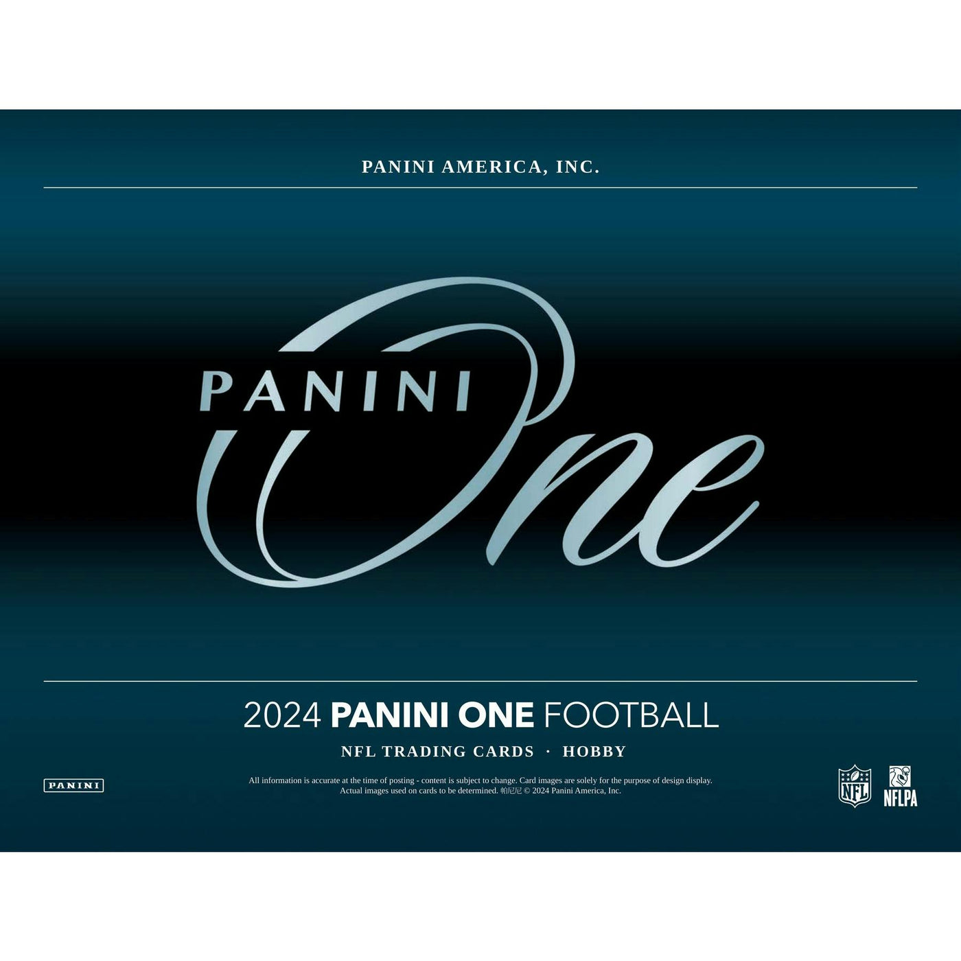 2024 Panini One Football Hobby 20-Box Case