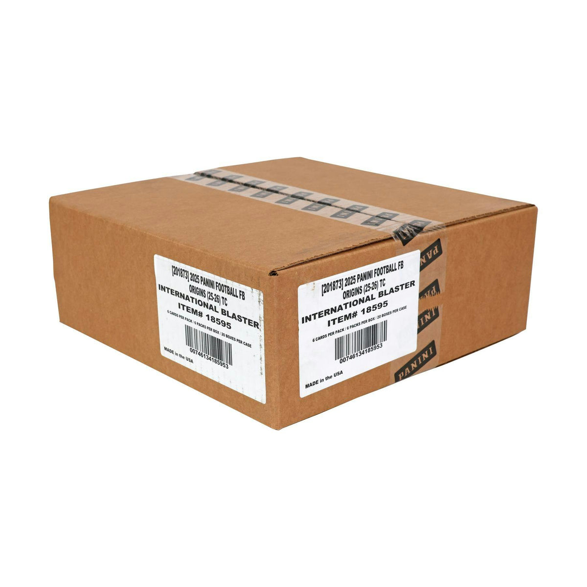 2025 Panini Origins Football International Blaster 20-Box Case