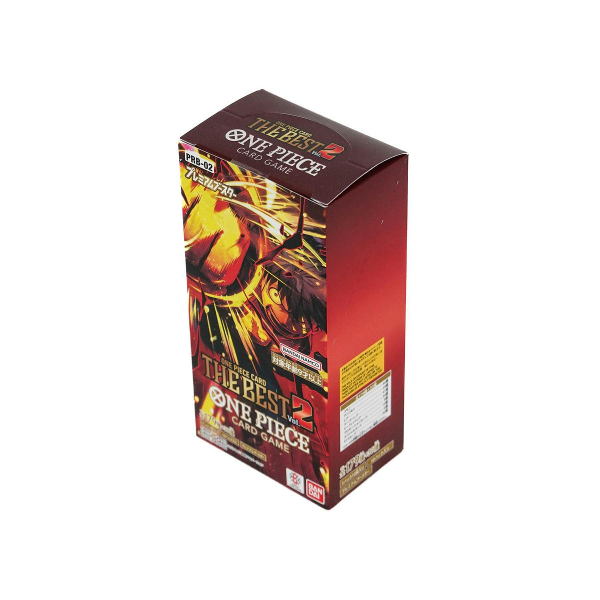 One Piece TCG: The Best Volume 2 (PRB-02) Premium Booster Box (Japanese)