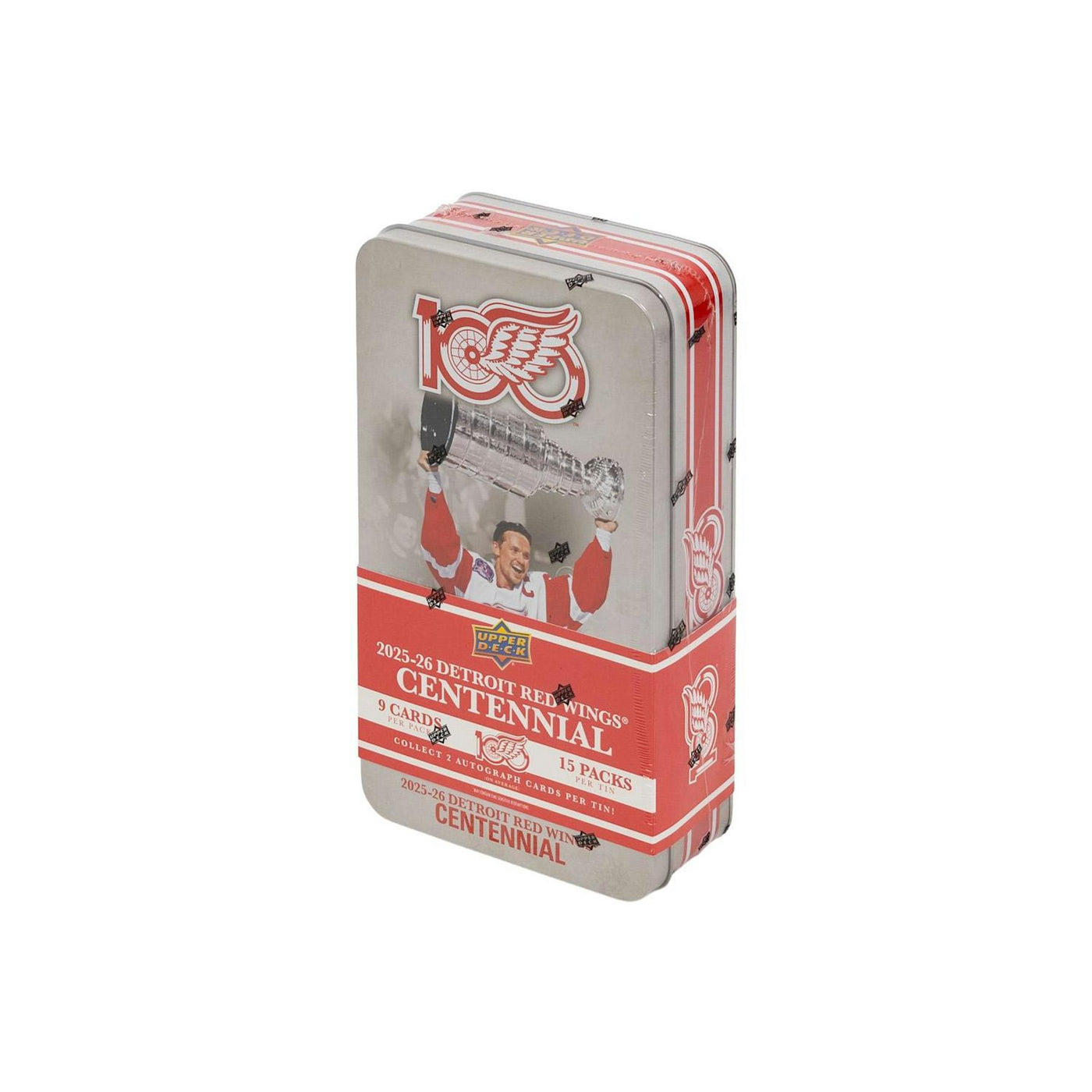 2025/26 Upper Deck Detroit Red Wings Centennial Hockey Hobby Box