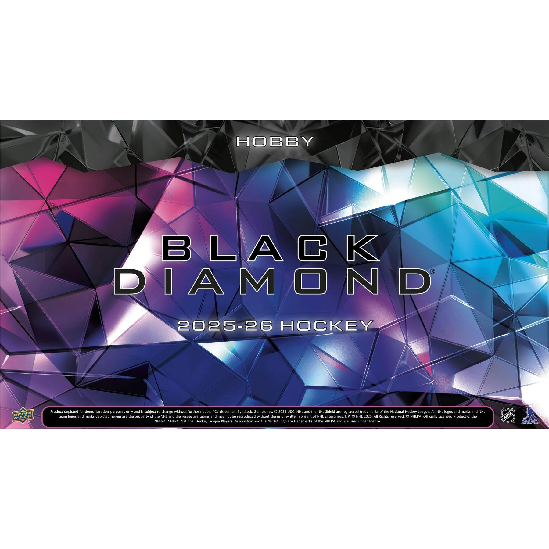 2025/26 Upper Deck Black Diamond Hockey Hobby 10-Box Case