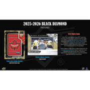2025/26 Upper Deck Black Diamond Hockey Hobby 10-Box Case