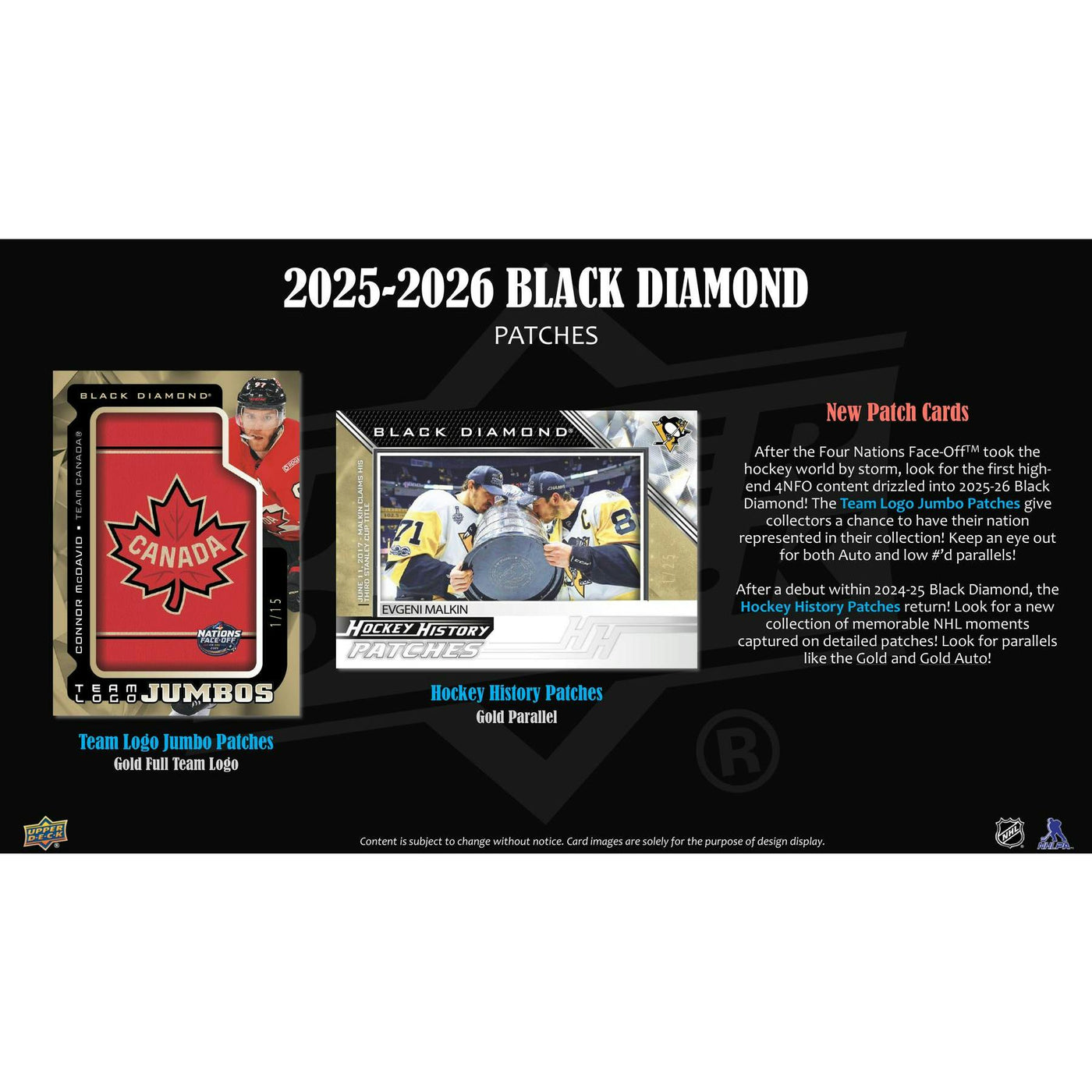 2025/26 Upper Deck Black Diamond Hockey Hobby Box