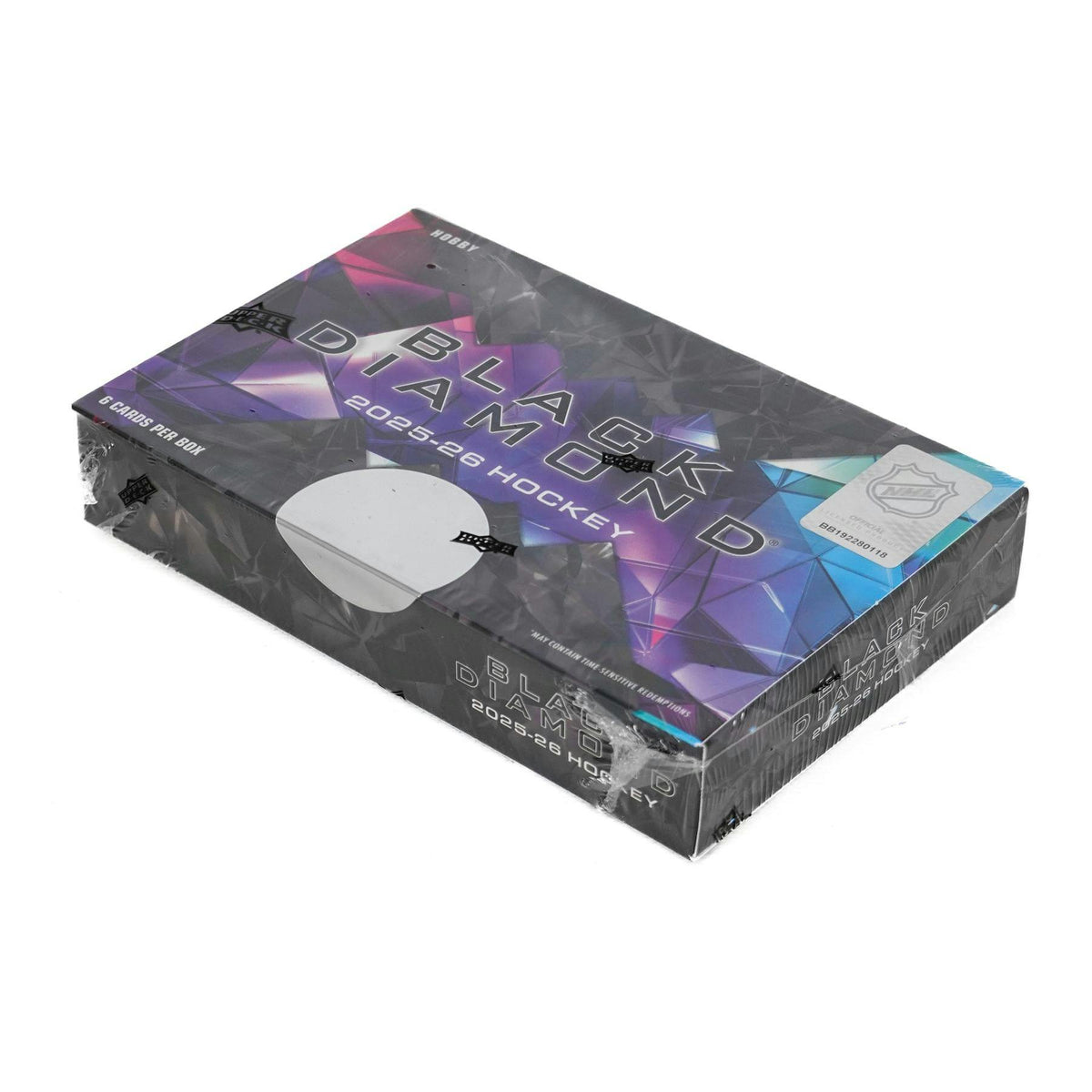 2025/26 Upper Deck Black Diamond Hockey Hobby Box