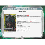 2025 Topps Star Wars Chrome Blaster 40-Box Case