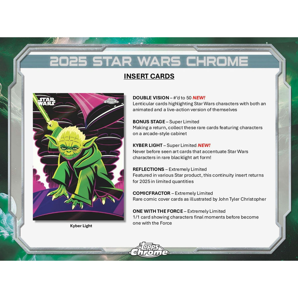 2025 Topps Star Wars Chrome Blaster 40-Box Case