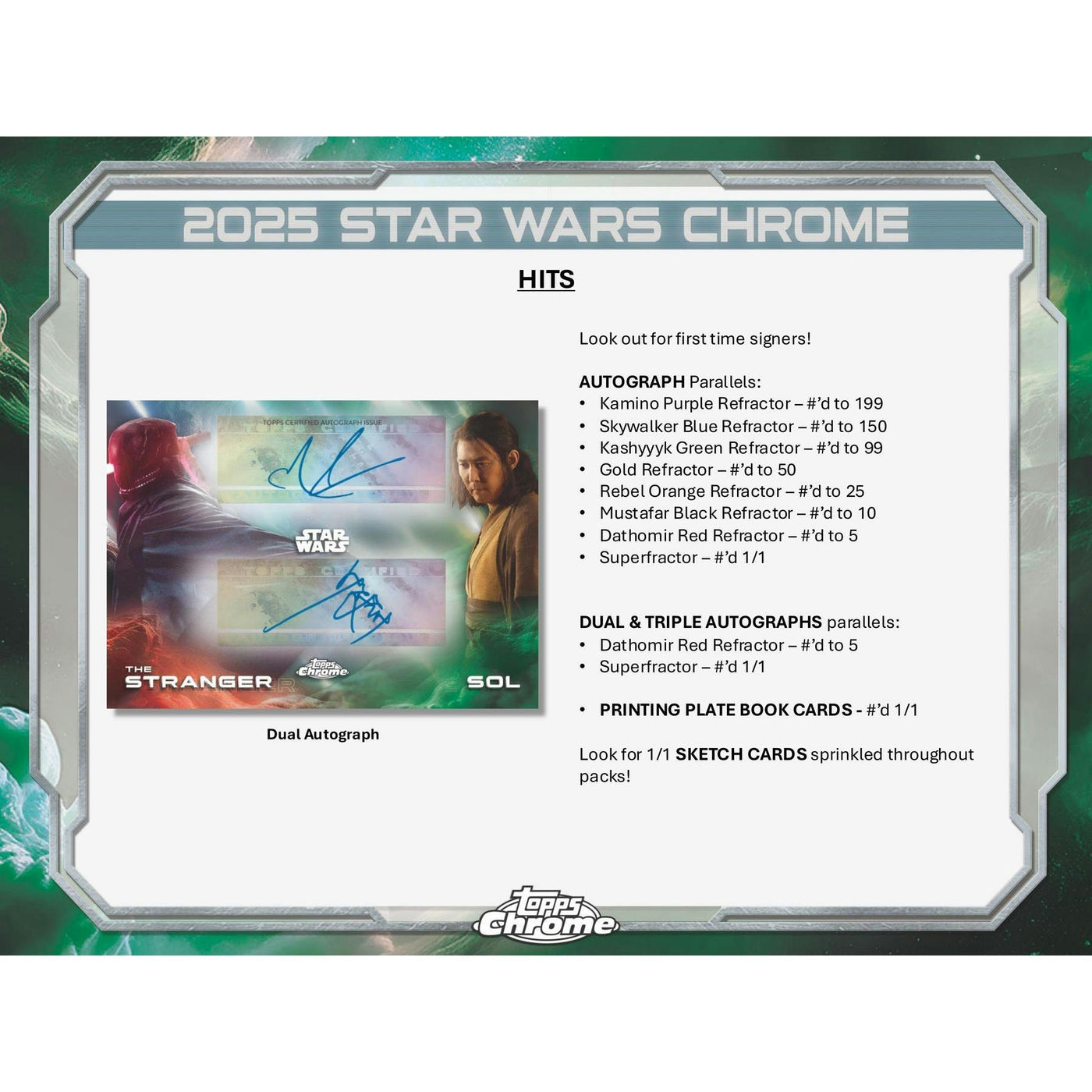 2025 Topps Star Wars Chrome Blaster 40-Box Case