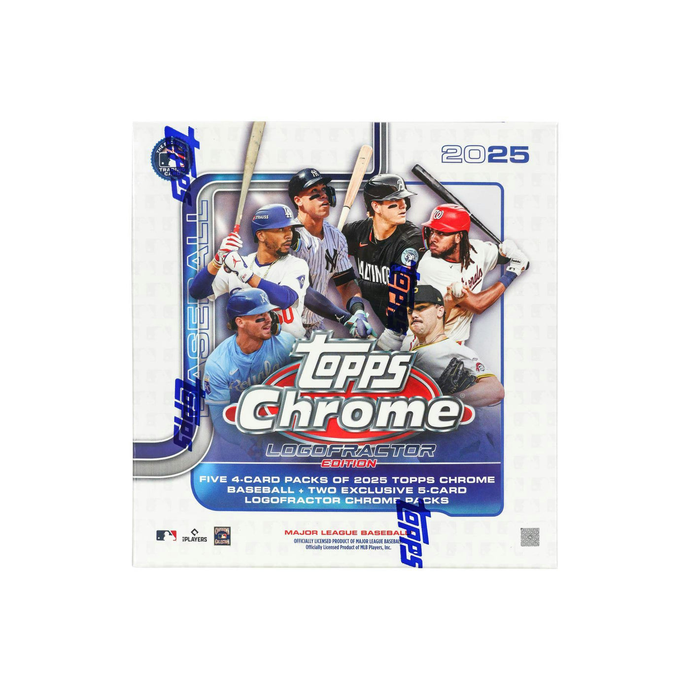 2025 Topps Chrome Baseball Logofractor Edition 20-Box Case