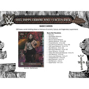 2025 Topps Chrome WWE x Cactus Jack Wrestling Hobby 12-Box Case