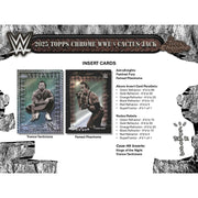 2025 Topps Chrome WWE x Cactus Jack Wrestling Hobby 12-Box Case