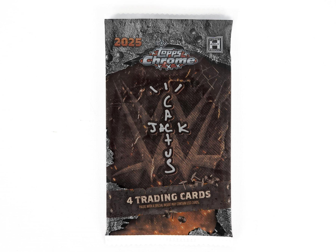 2025 Topps Chrome WWE x Cactus Jack Wrestling Hobby Pack