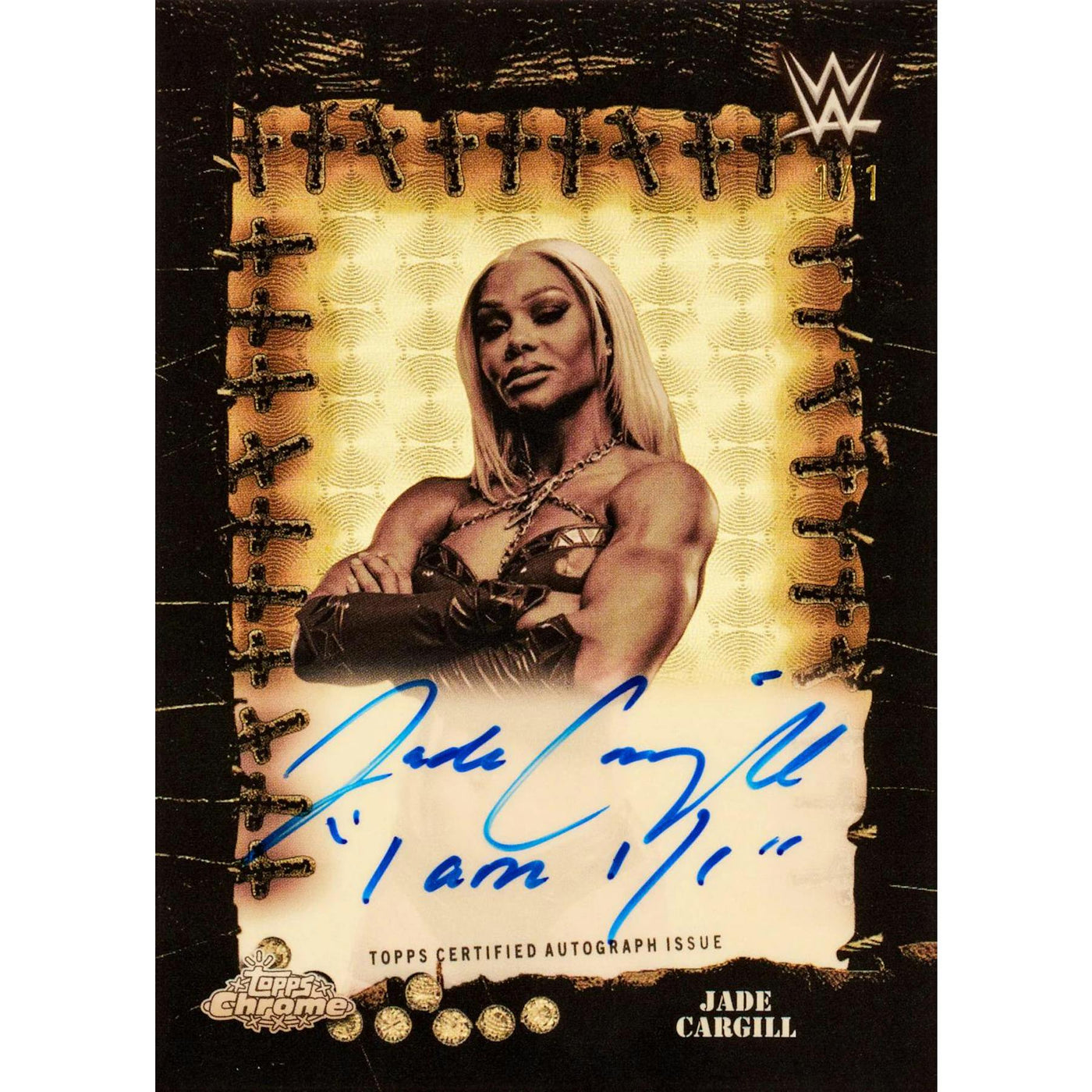 2025 Topps Chrome WWE x Cactus Jack Wrestling Hobby Pack