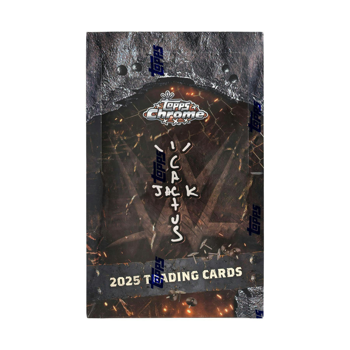 2025 Topps Chrome WWE x Cactus Jack Wrestling Hobby 12-Box Case