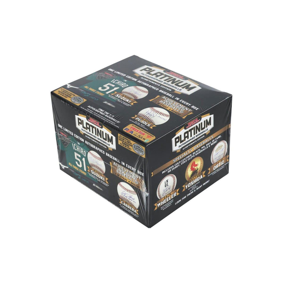 2025 TriStar Platinum Autographed Baseball Achievements Edition Hobby Box