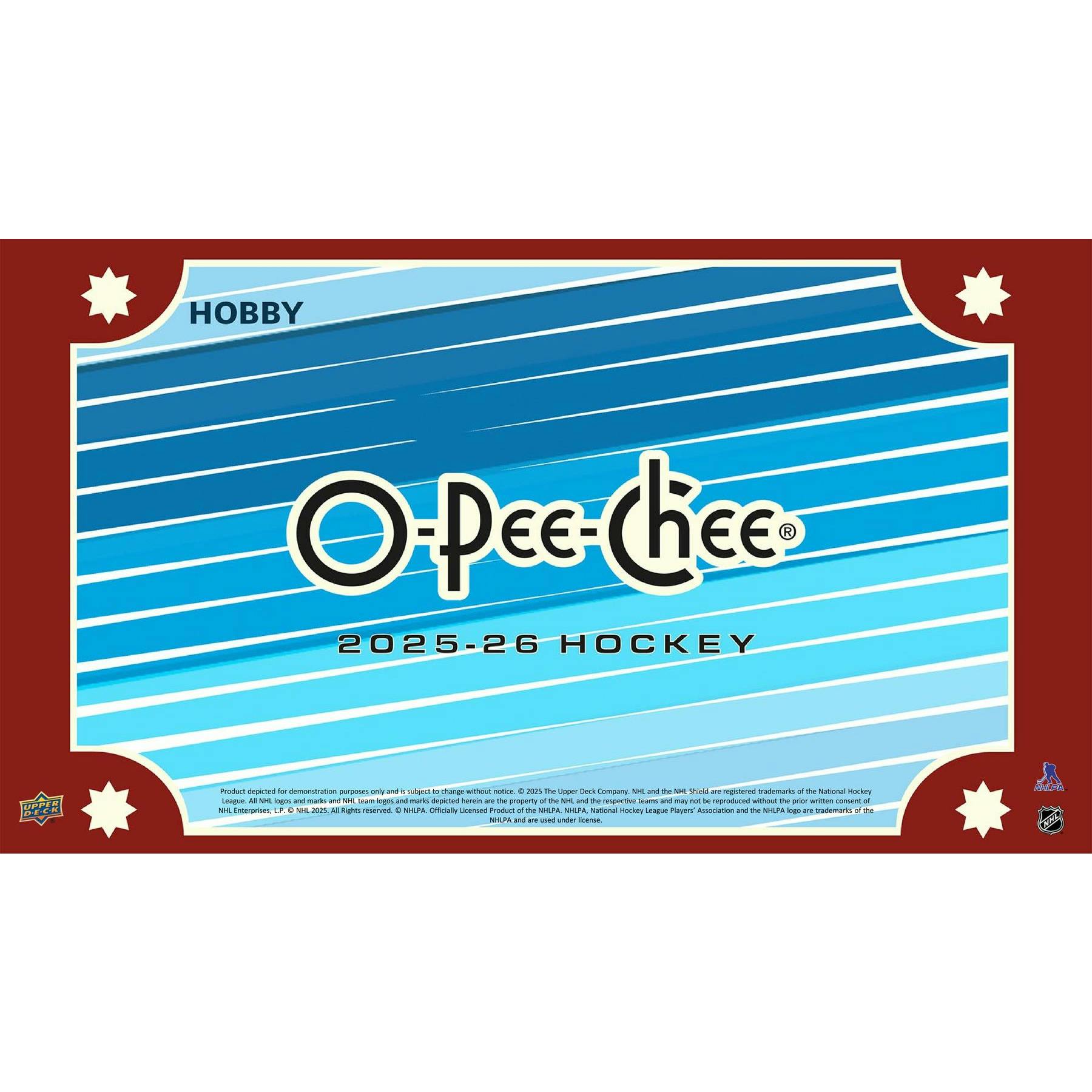 2025/26 Upper Deck O-Pee-Chee Hockey Hobby Box