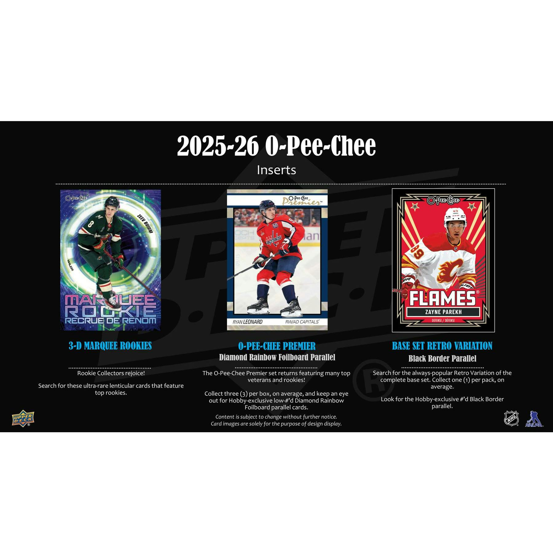 2025/26 Upper Deck O-Pee-Chee Hockey Hobby Box