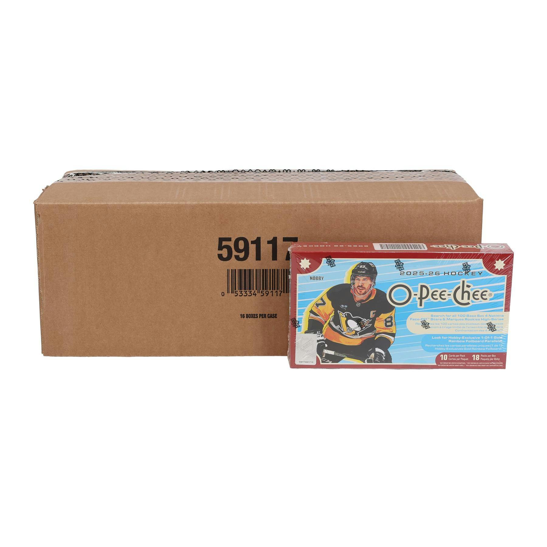 2025/26 Upper Deck O-Pee-Chee Hockey Hobby 16-Box Case