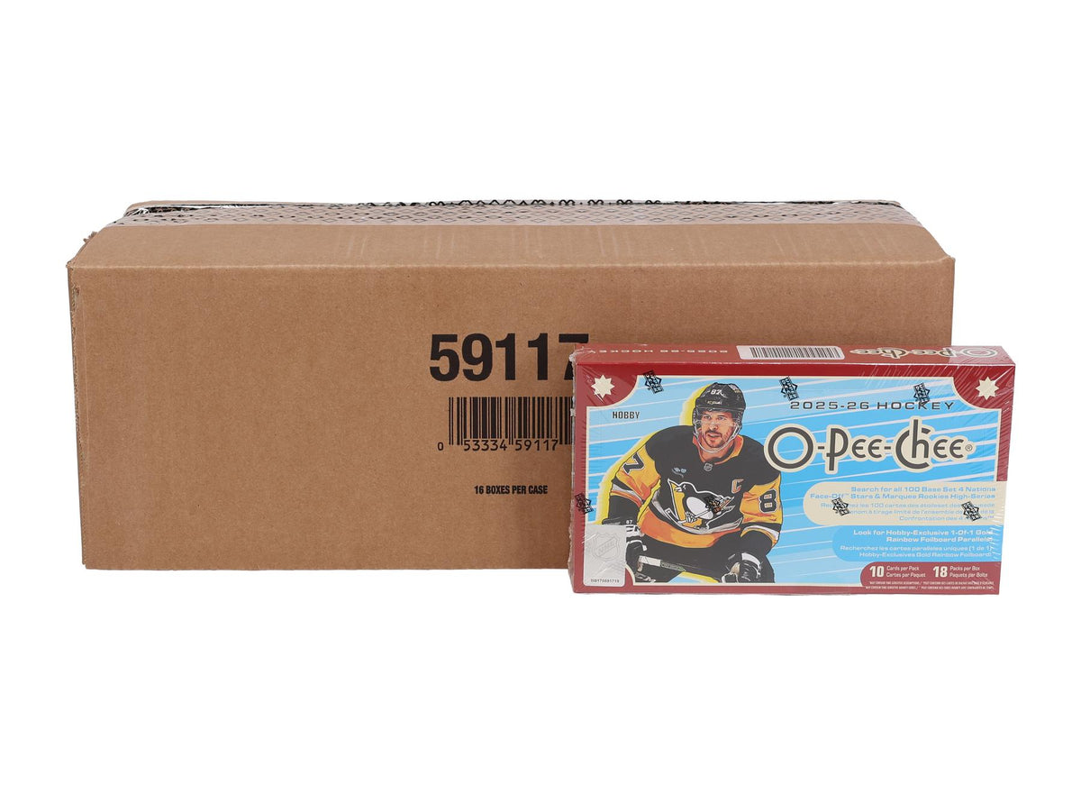 2025/26 Upper Deck O-Pee-Chee Hockey Hobby 16-Box Case