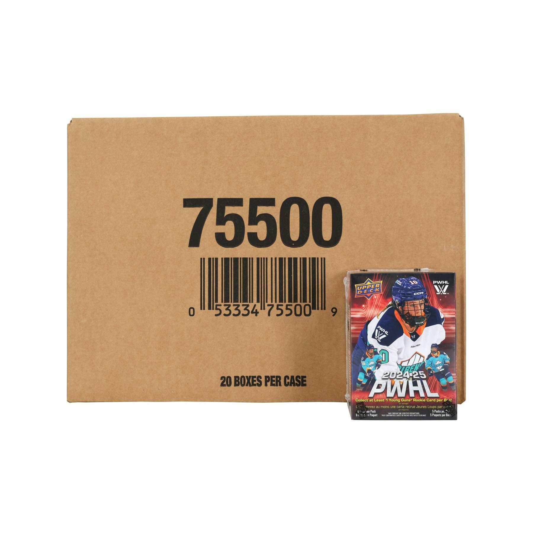 2025 Upper Deck PWHL Hockey Blaster 20-Box Case
