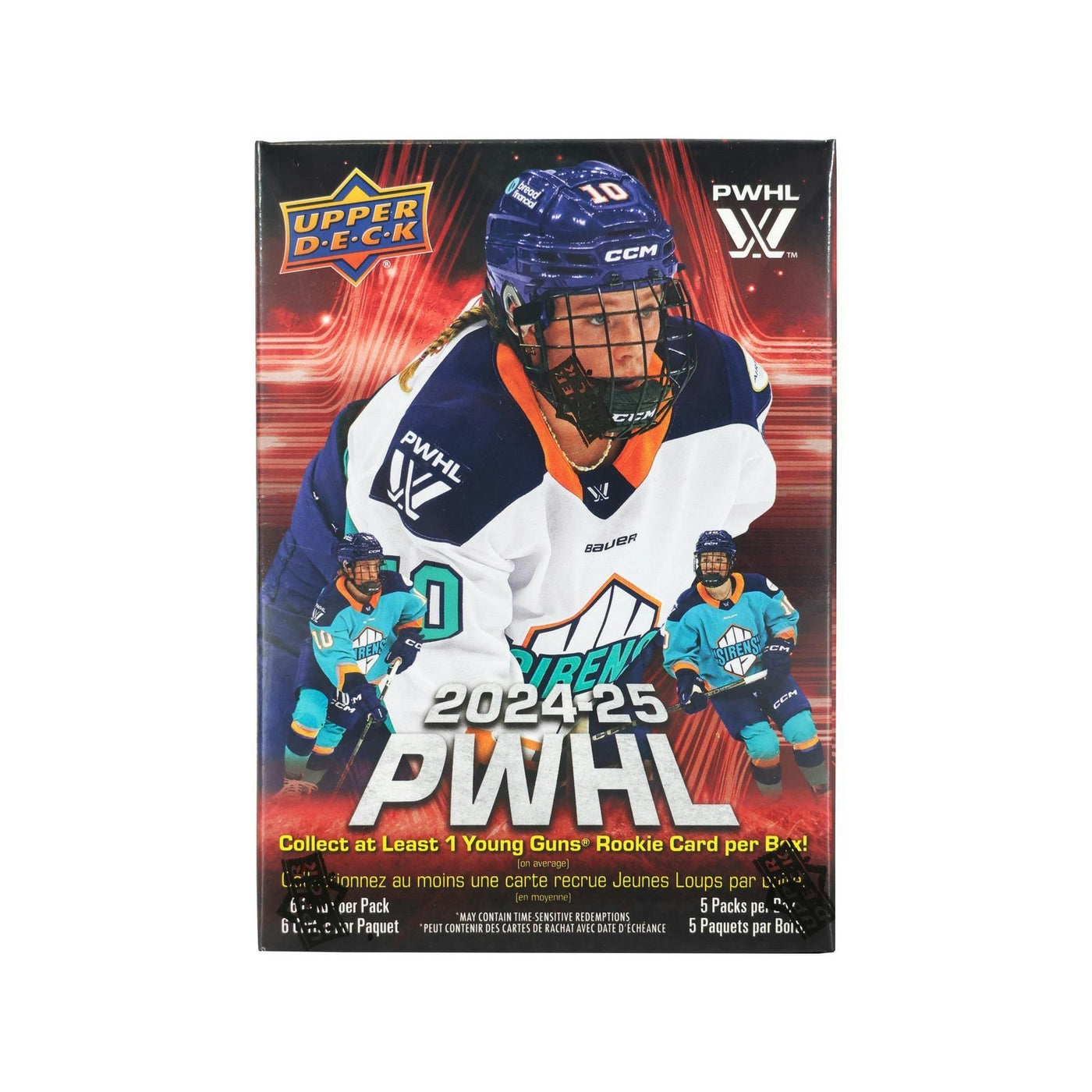 2025 Upper Deck PWHL Hockey Blaster Box
