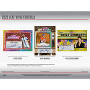 2025 Leaf Vivid Football Hobby Box