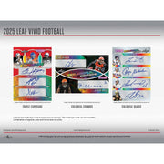 2025 Leaf Vivid Football Hobby Box