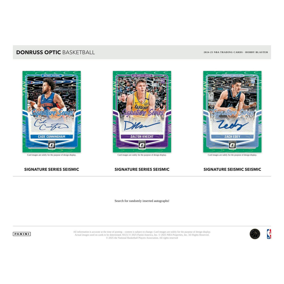 2024/25 Panini Donruss Optic Basketball Blaster Hobby 20-Box Case