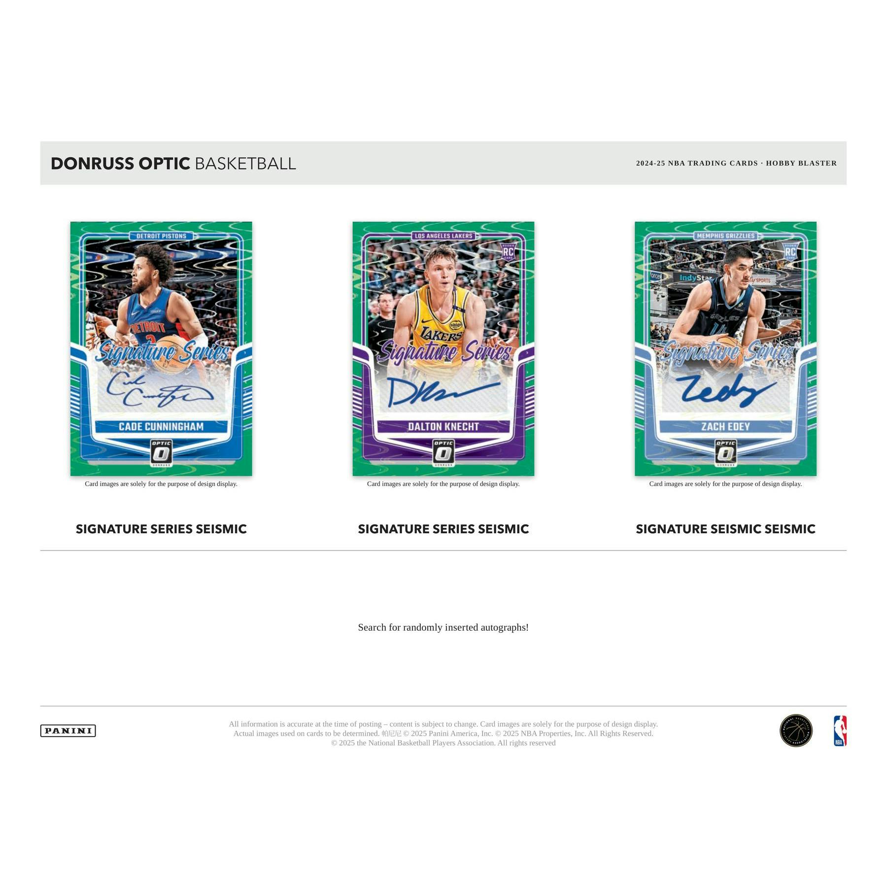 2024/25 Panini Donruss Optic Basketball Blaster Hobby Box