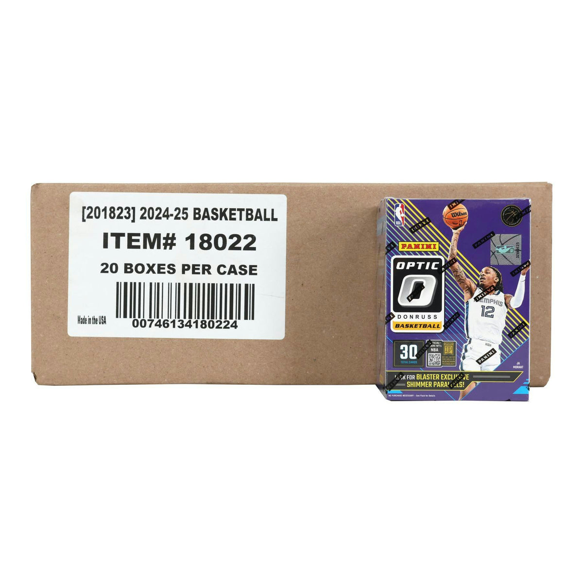 2024/25 Panini Donruss Optic Basketball Blaster Hobby 20-Box Case