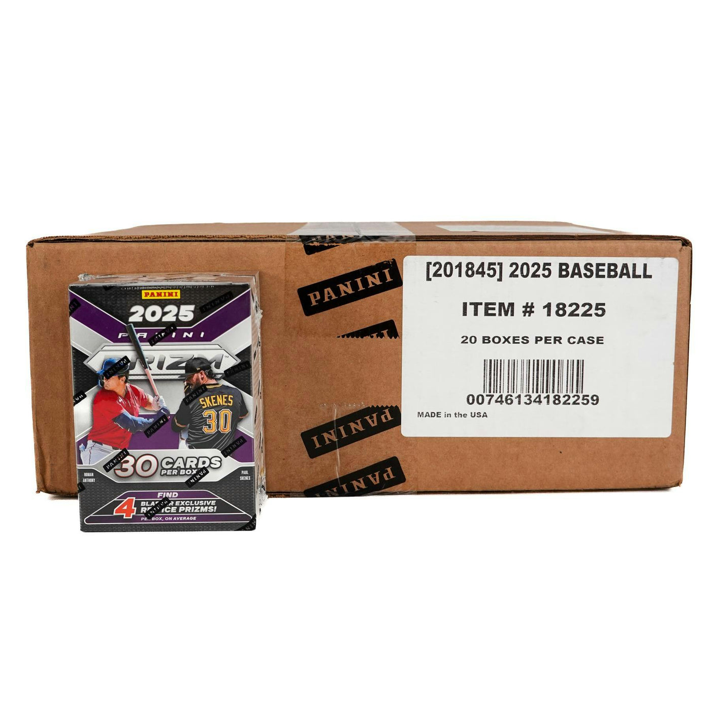 2025 Panini Prizm Baseball Blaster Hobby 20-Box Case
