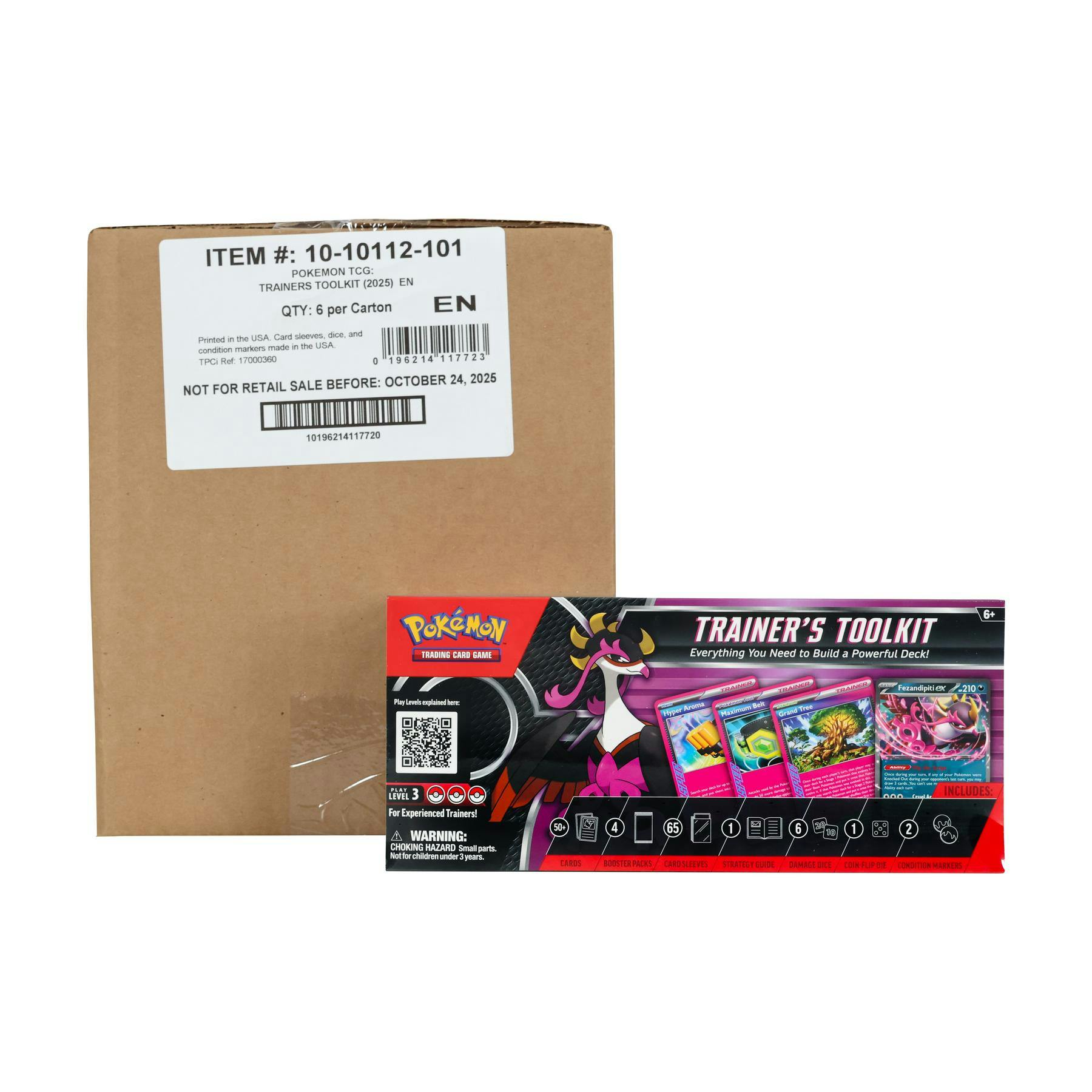 Pokemon Trainer's Toolkit 2025 6-Box Case