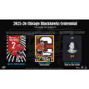 2025/26 Upper Deck Chicago Blackhawks Centennial Hockey Hobby Box