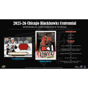 2025/26 Upper Deck Chicago Blackhawks Centennial Hockey Hobby Box