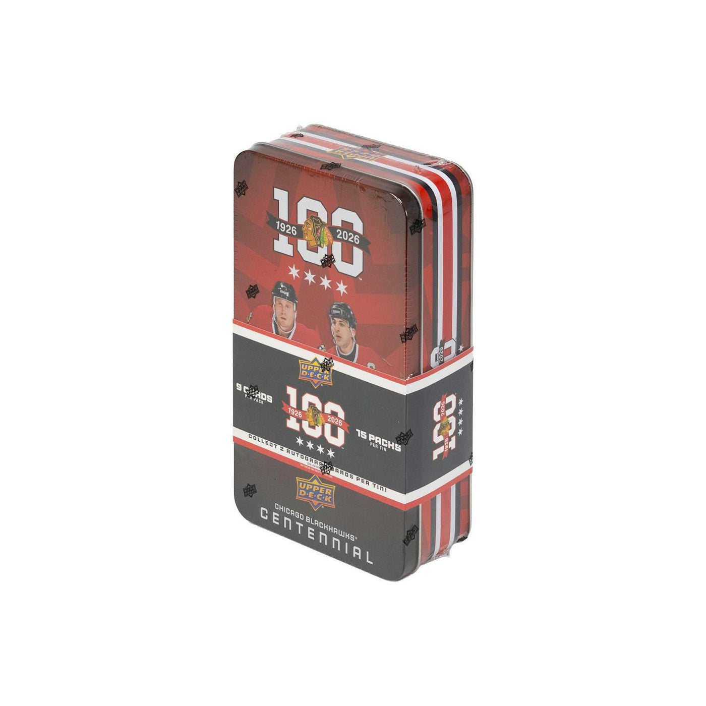 2025/26 Upper Deck Chicago Blackhawks Centennial Hockey Hobby 16-Box Case
