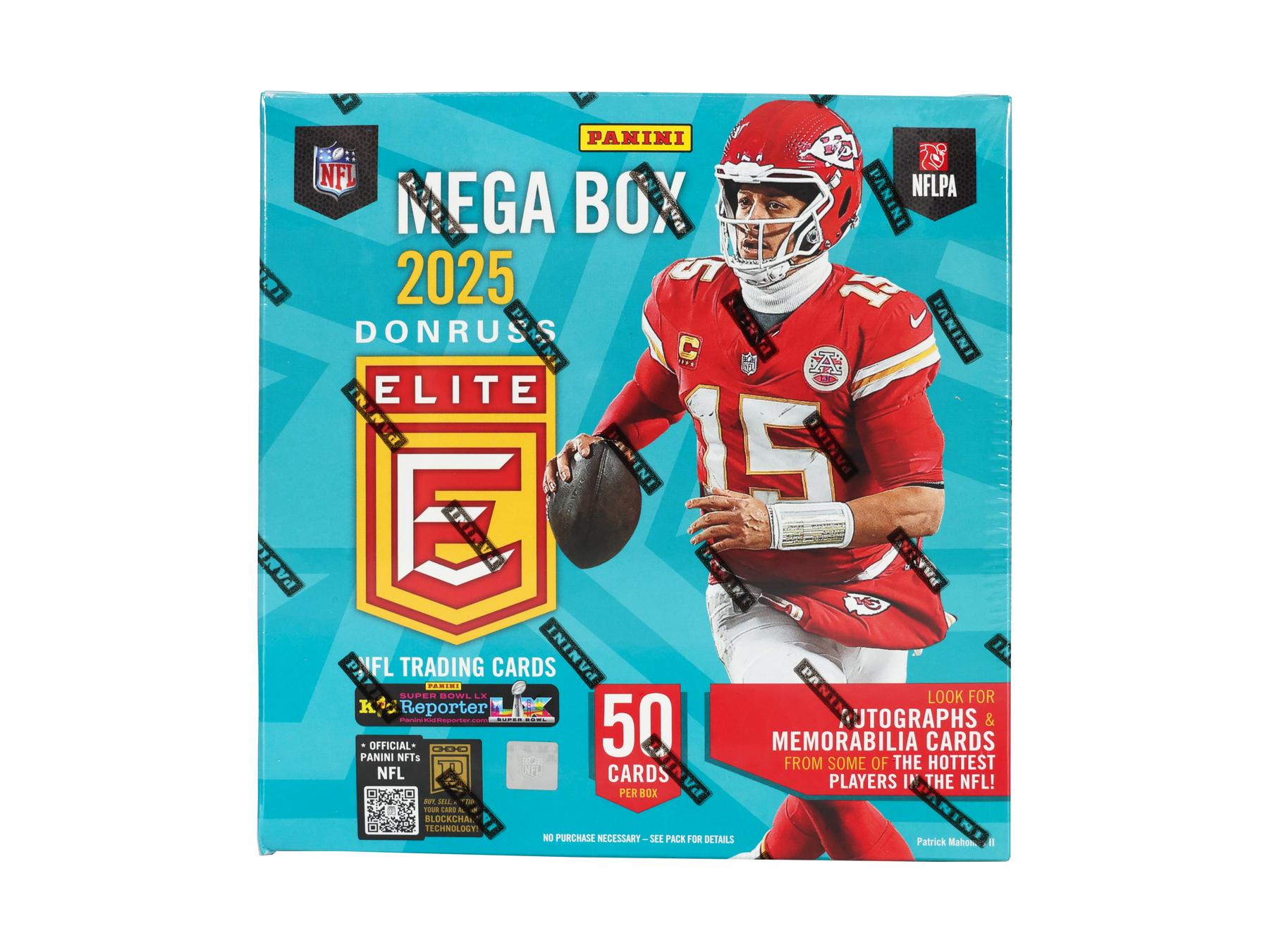 2025 Panini Donruss Elite Football Mega 20-Box Case (Lavendar Parallels!)