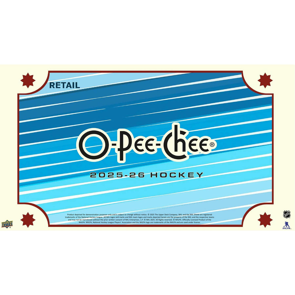 2025/26 Upper Deck O-Pee-Chee Hockey Blaster Box