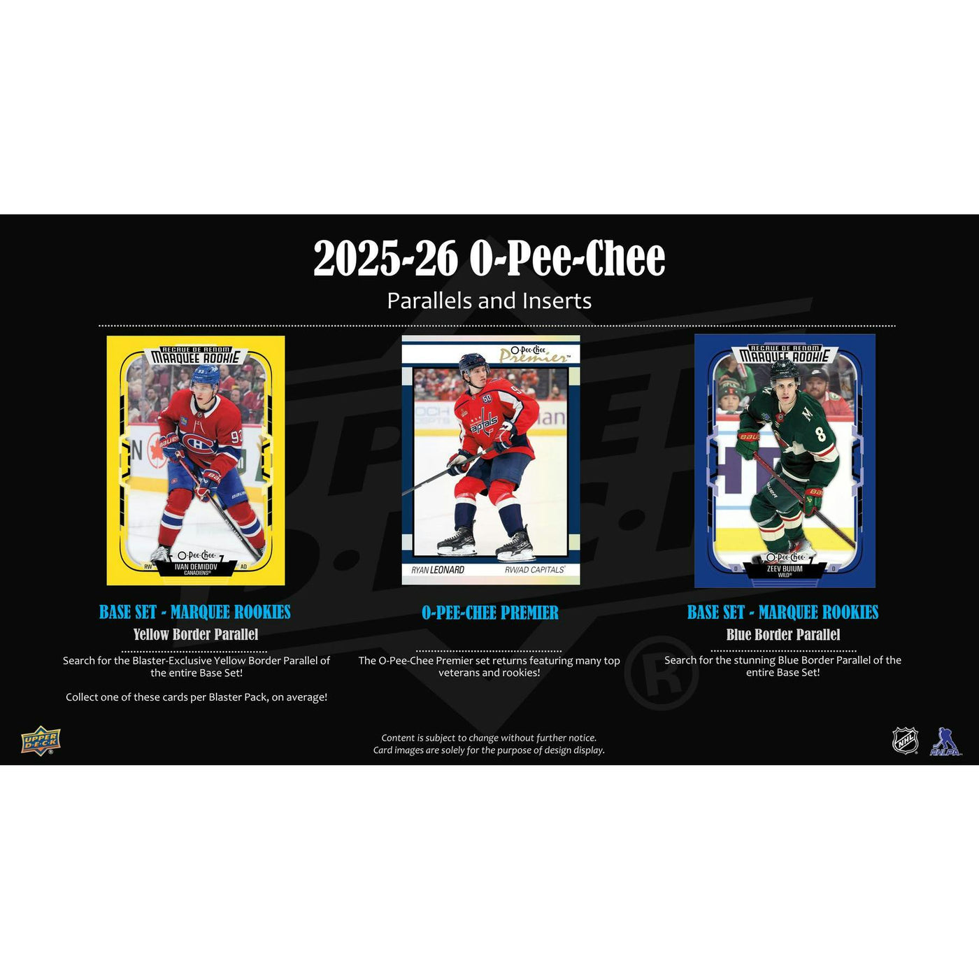 2025/26 Upper Deck O-Pee-Chee Hockey Blaster Box