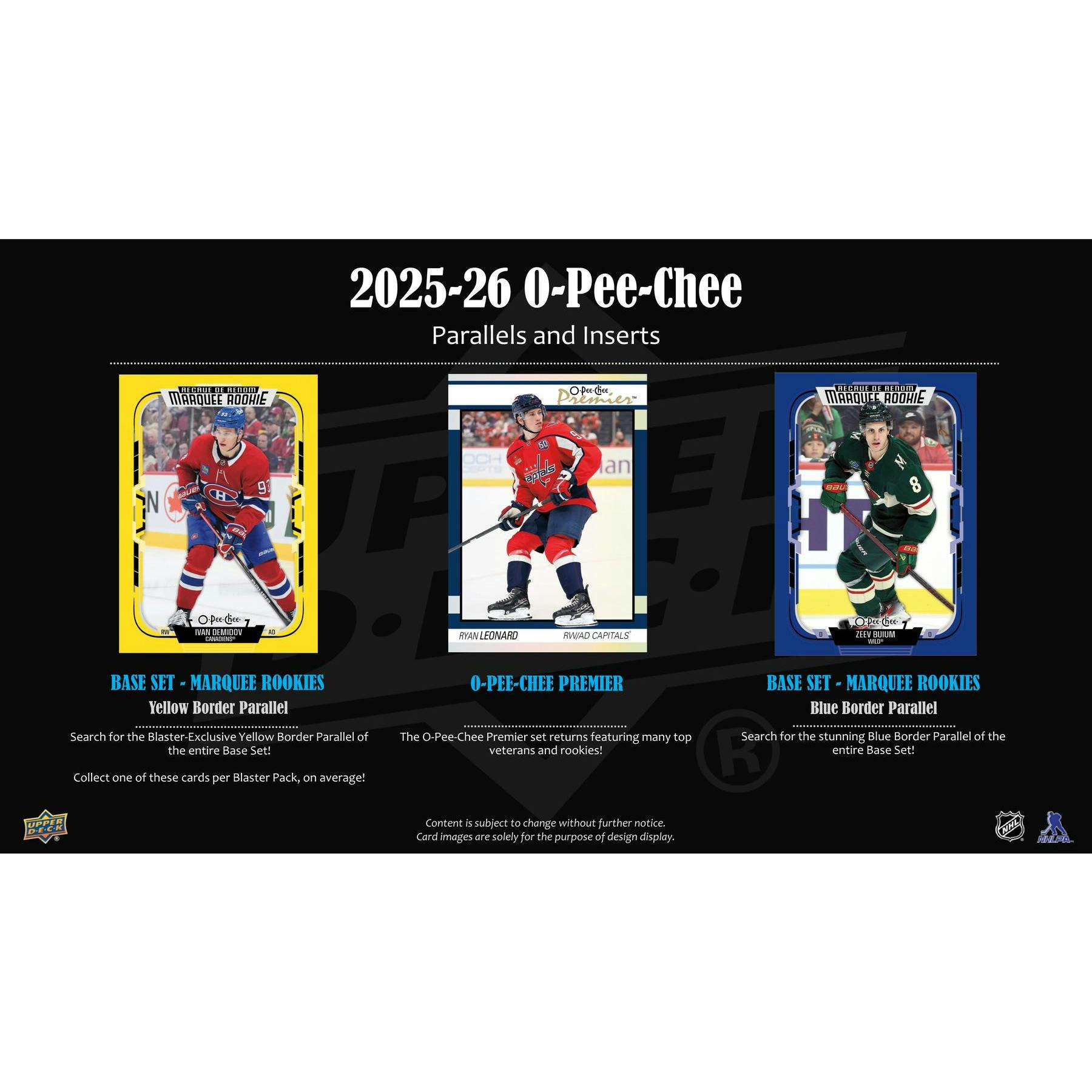 2025/26 Upper Deck O-Pee-Chee Hockey Blaster Box