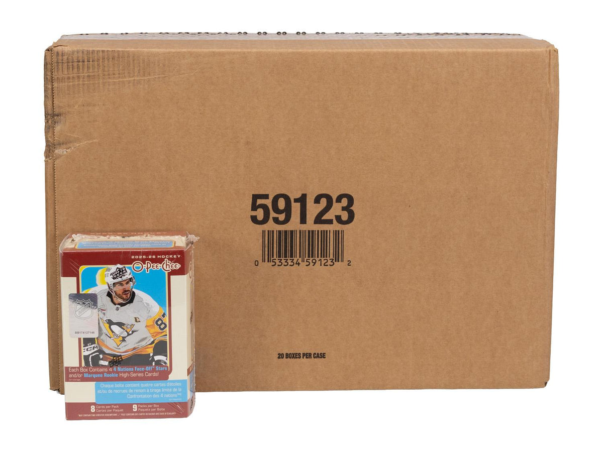 2025/26 Upper Deck O-Pee-Chee Hockey Blaster 20-Box Case