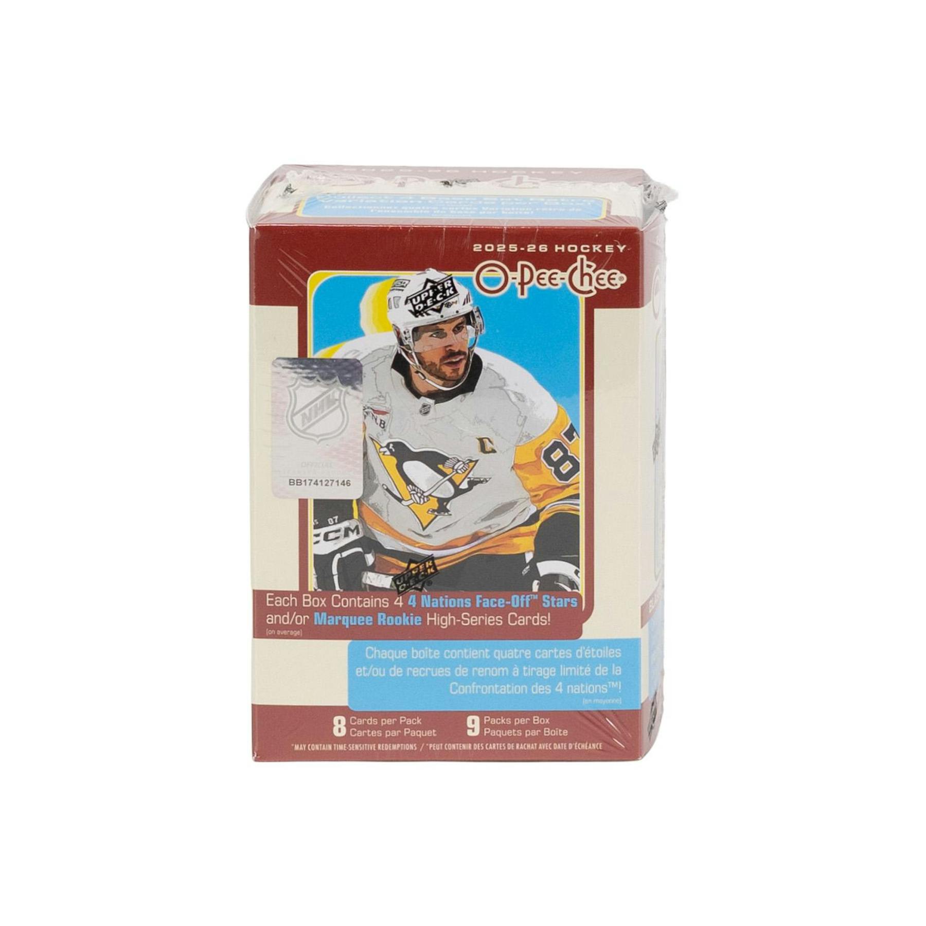 2025/26 Upper Deck O-Pee-Chee Hockey Blaster Box