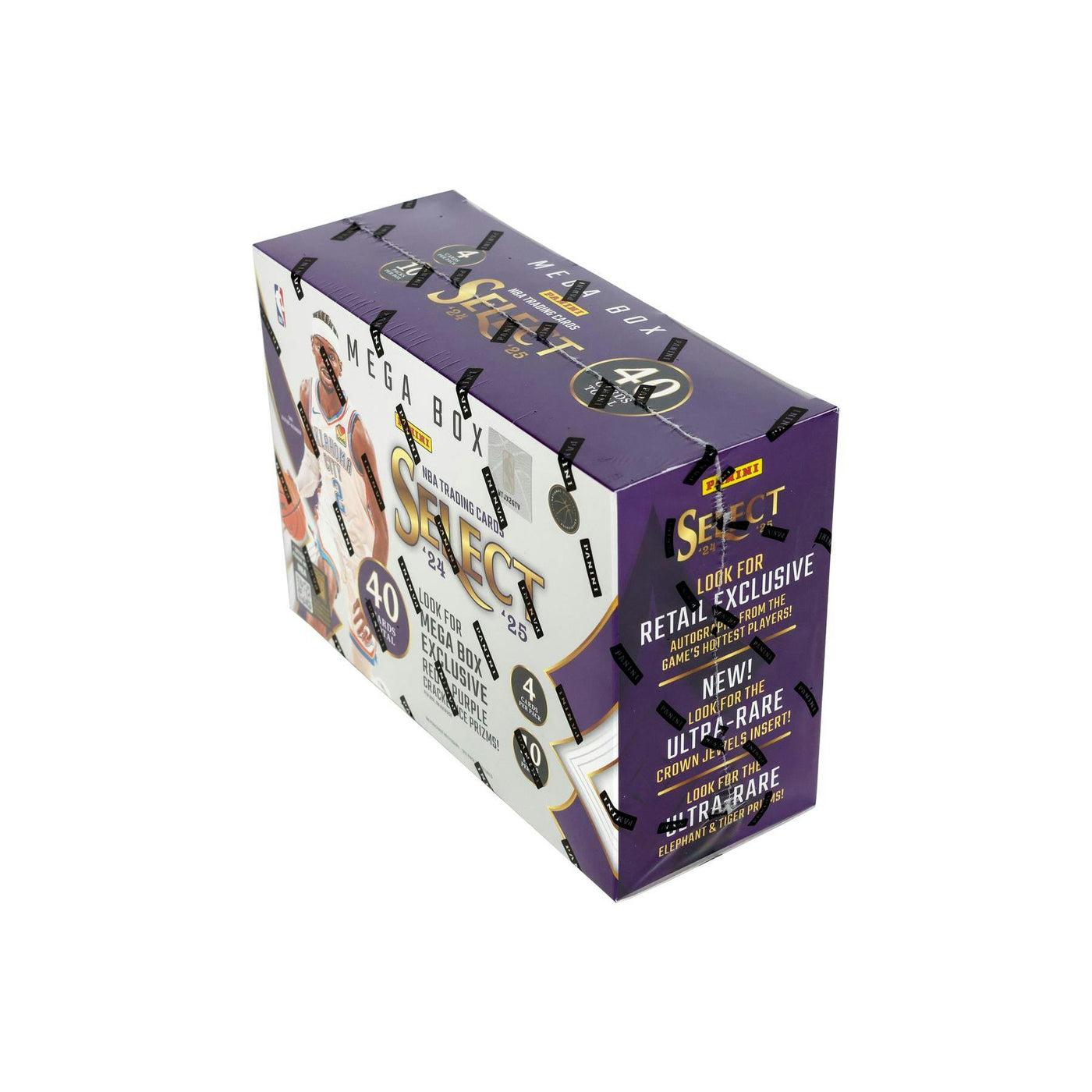 2024/25 Panini Select Basketball Mega 20-Box Case (Red & Purple Cracked Ice!)