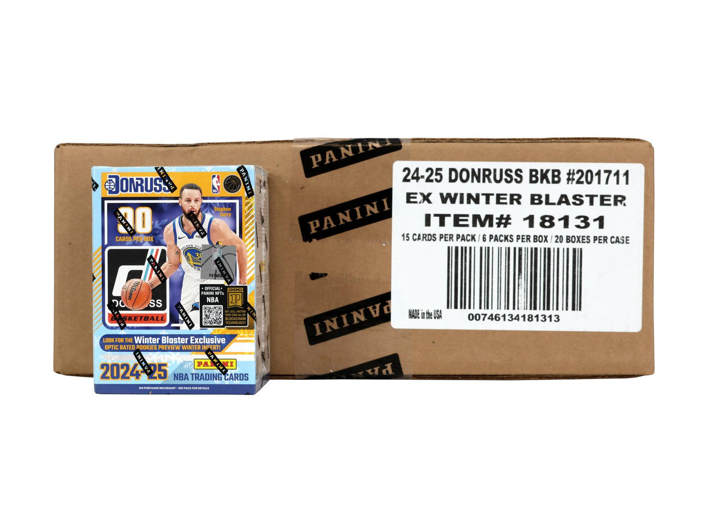 2024/25 Panini Donruss Basketball Winter Blaster 20-Box Case